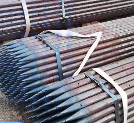 宁德超前小导管预埋钢管出尖打孔焊倒刺无缝焊管厂